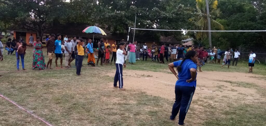 සමිතියේ දසවස් පූර්ණ වොලිබෝල් තරගාවලියේ විවිධ අවස්ථා
